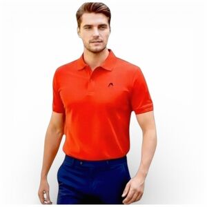Head Men’s Classic Polo Shirt. Black, Red. Large